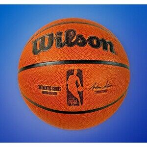 Wilson NBA Authentic Series Official Basketball Adam Silver Signature Size 7